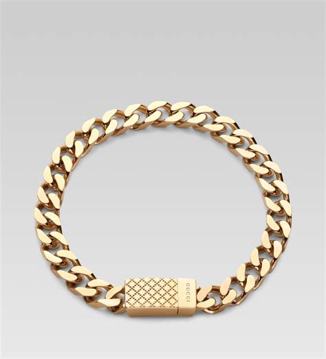 gold shain gucci homme|Gucci gold necklace men.